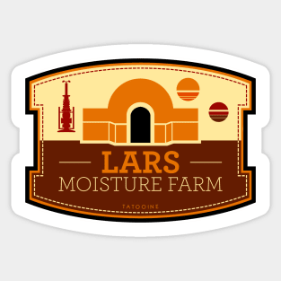 Lars Moisture Farm Sticker